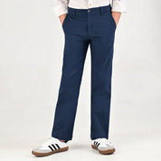 Pantalon casual Yale Boys Slim Fit 0865 Azul