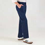 Pantalon casual Yale Boys Slim Fit 0865 Azul
