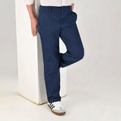 Pantalon casual Yale Boys Slim Fit 0865 Azul