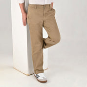 Pantalon casual Yale Boys Slim Fit 0865 Beige