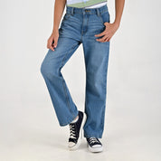 Jeans Yale Boys Boot Cut 2059 Azul Plumbago