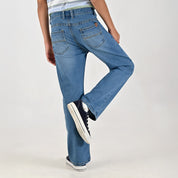 Jeans Yale Boys Boot Cut 2059 Azul Plumbago