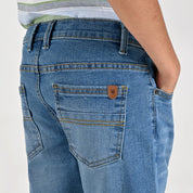 Jeans Yale Boys Boot Cut 2059 Azul Plumbago
