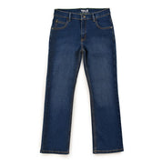Jeans Yale Boys Boot Cut 2091 Azul Petróleo