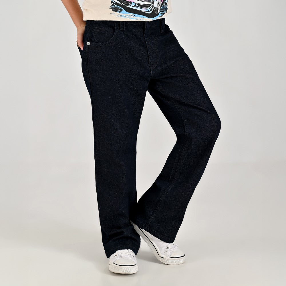 Jeans Yale Boys Boot Cut 2055 Azul marino