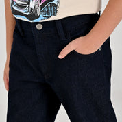 Jeans Yale Boys Boot Cut 2055 Azul marino
