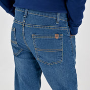 Jeans Yale Boys Regular Fit 2944 Azul Petróleo