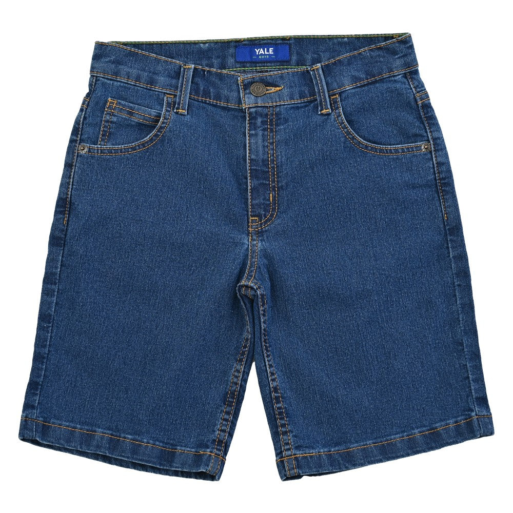Bermuda Yale Boys Regular Fit 2305 Azul Petroleo
