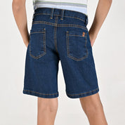 Bermuda Yale Boys Regular Fit 2305 Azul Zafiro
