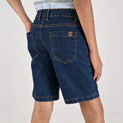 Bermuda Yale Boys Regular Fit 2305 Azul Zafiro