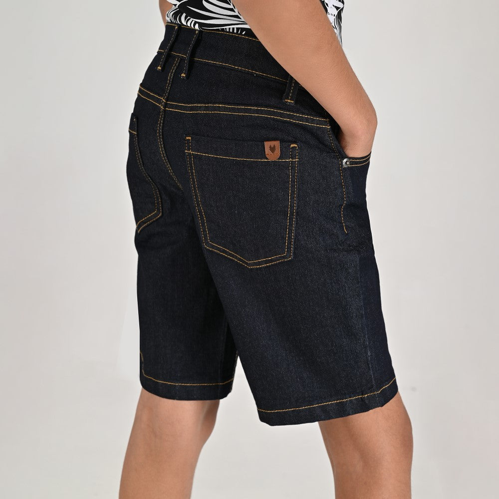 Bermuda Yale Boys Regular Fit 2305 Azul marino