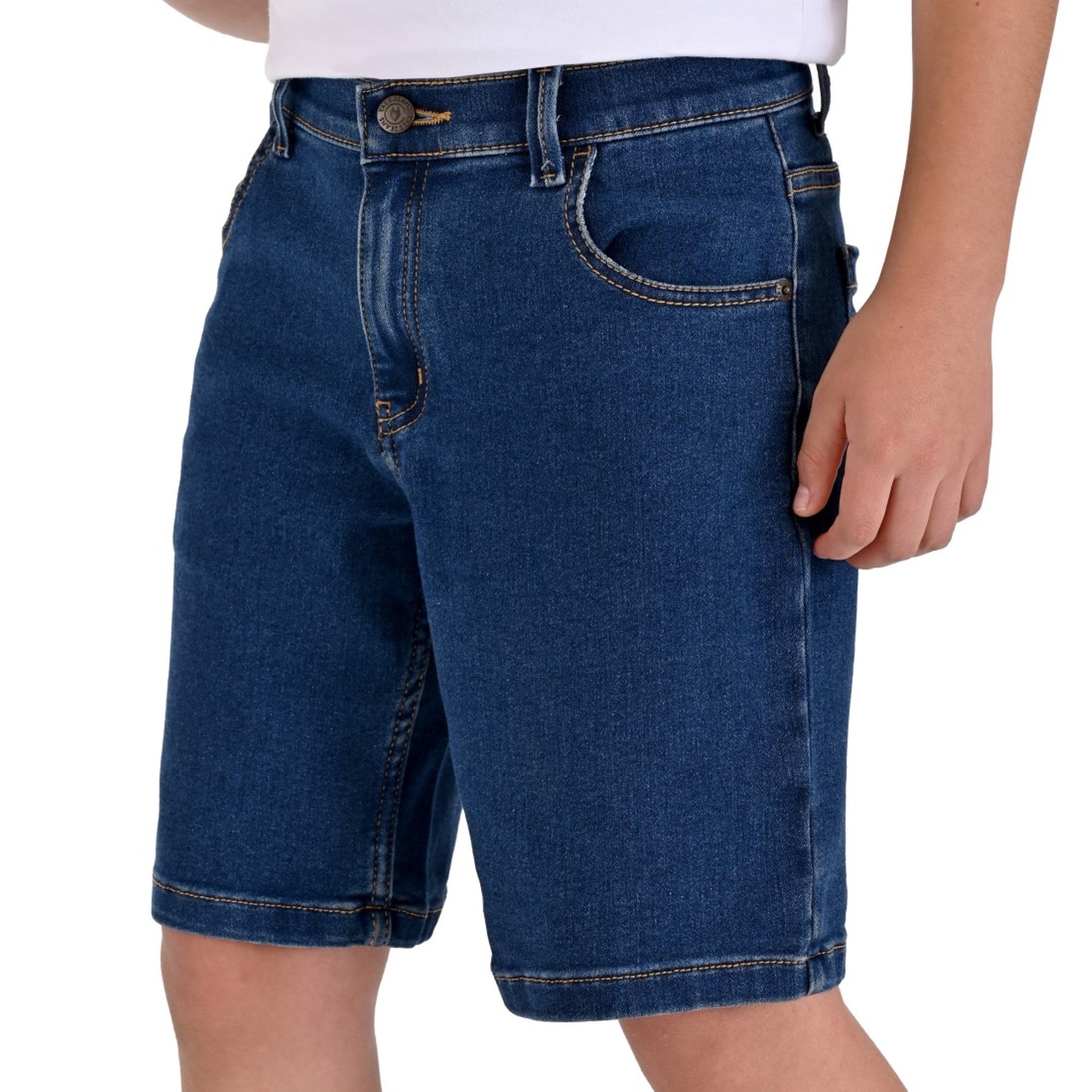 Bermuda Vaquera Yale Boys 3136 Azul Petroleo