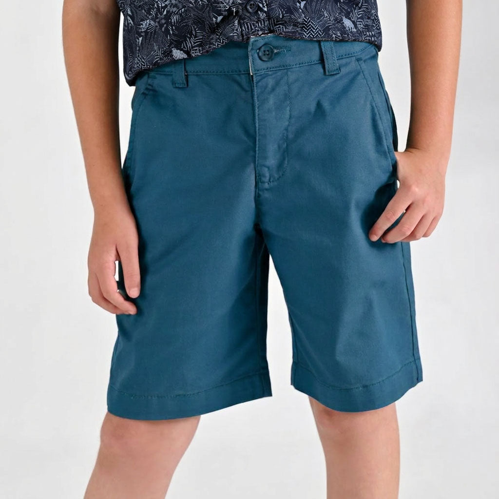 Bermuda Yale Boys Regular Fit 0988 Azul