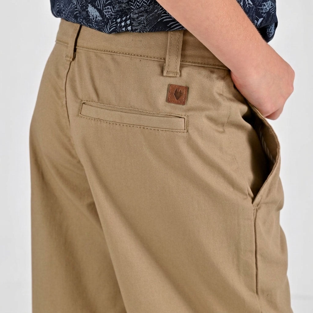Bermuda Yale Boys Regular Fit 0988 Beige
