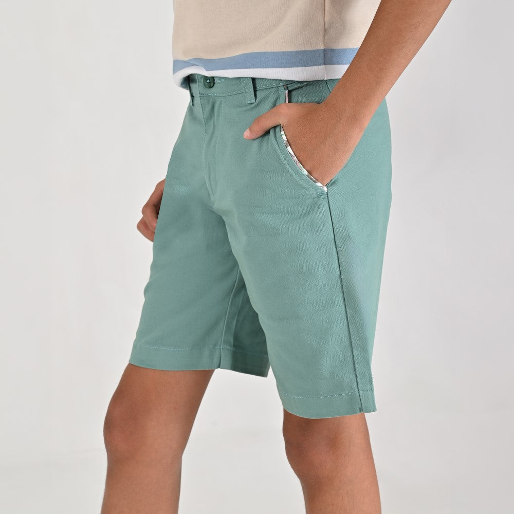 Bermuda Yale Boys Regular Fit 0994 Verde