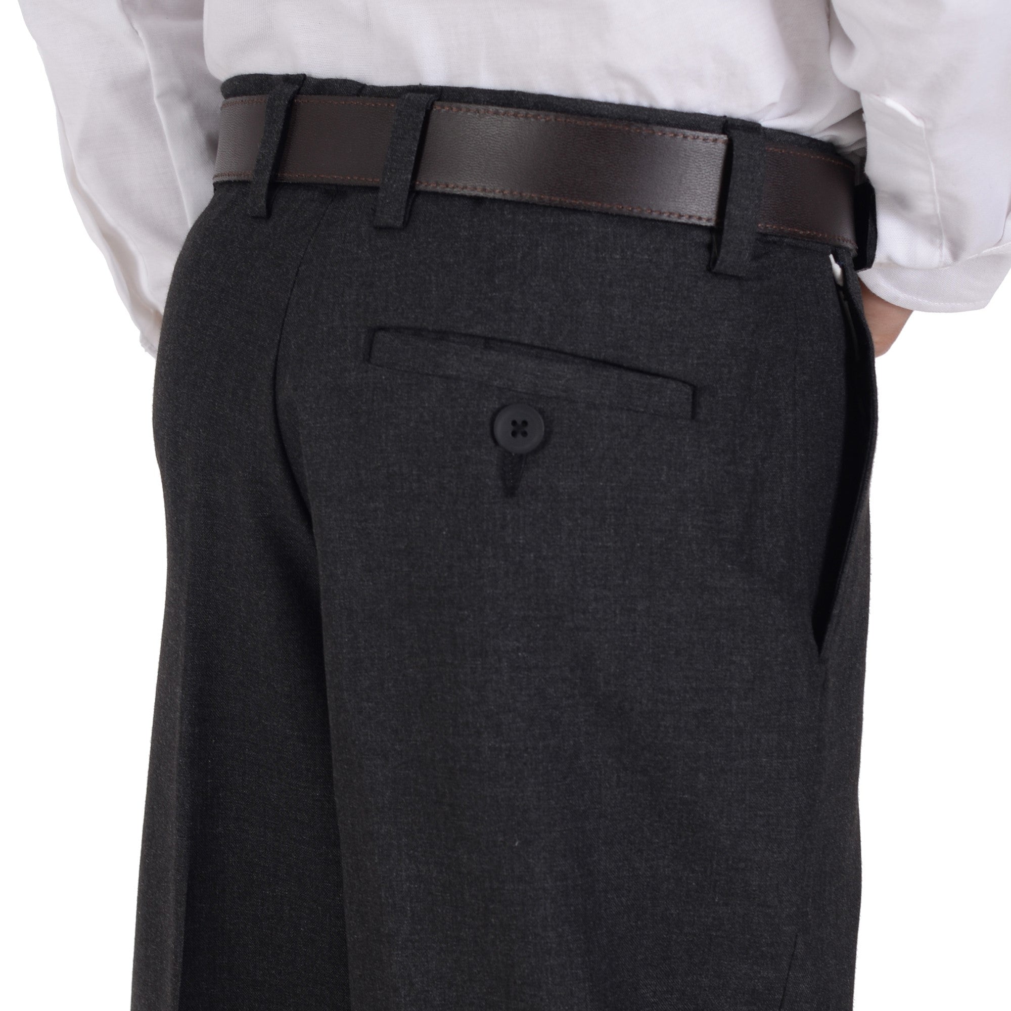 Pantalón de Vestir Yale Boys Sin Pinzas 1768