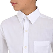 Camisa Juvenil Yale Boys Regular Fit Botón Oculto 3402