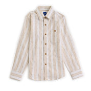 Camisa casual Yale Boys Manga Larga 3844 Beige