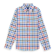 Camisa casual Yale Boys Manga Larga 4674 Blanco