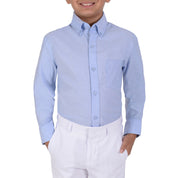 Camisa Juvenil Yale Boys Regular Fit Botón Oculto 3216