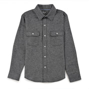 Camisa Yale Boys Manga Larga Regular Fit 8183 Negra