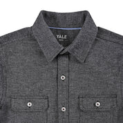 Camisa Yale Boys Manga Larga Regular Fit 8183 Negra