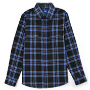 Camisa casual Yale Boys Manga Larga 4676 Negro