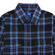 Camisa casual Yale Boys Manga Larga 4676 Negro