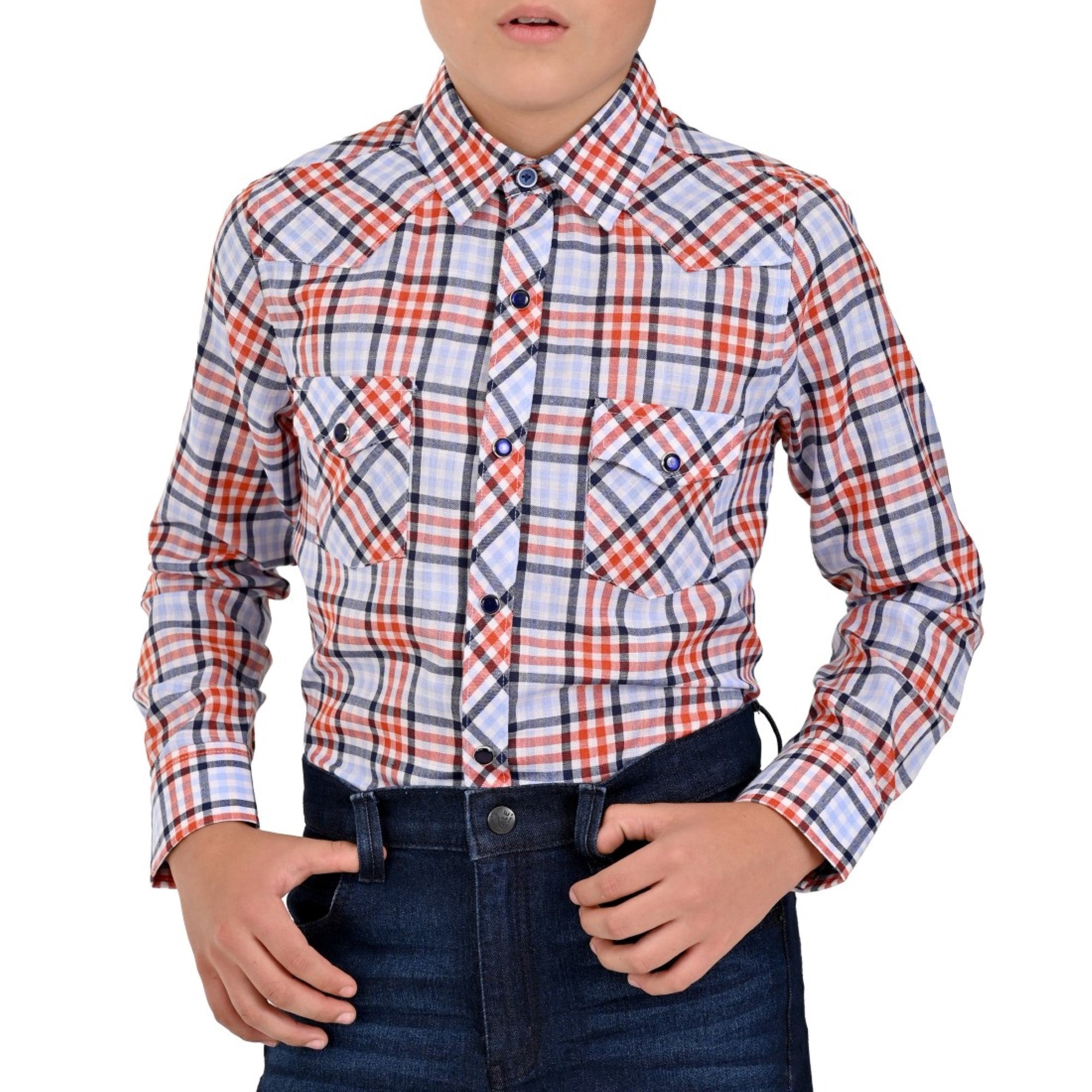 Camisa Vaquera Yale Boys Regular Fit 2225