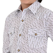 Camisa vaquera Yale Boys Manga larga 3308 Gris Oxford