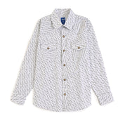 Camisa vaquera Yale Boys Manga larga 3308 Gris Oxford