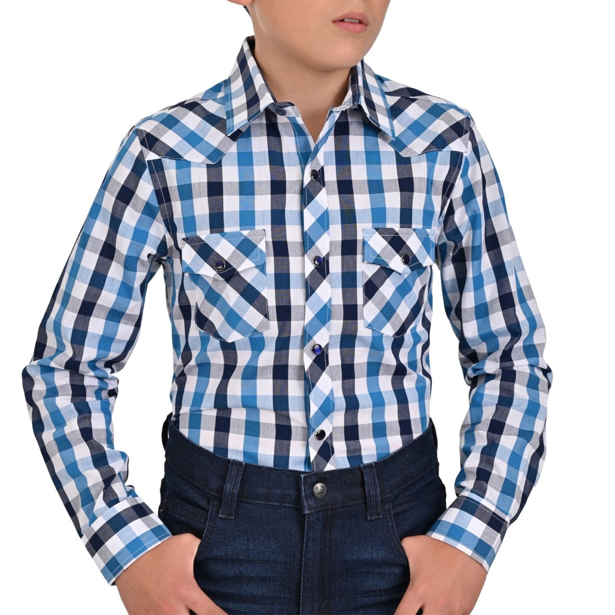 Camisa Vaquera Yale Boys Regular Fit 4388