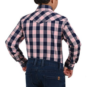 Camisa Manga Larga Yale Boys Rosa VQ03