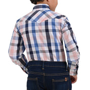 Camisa vaquera Yale Boys Manga Larga VQ03 Azul Pizarra