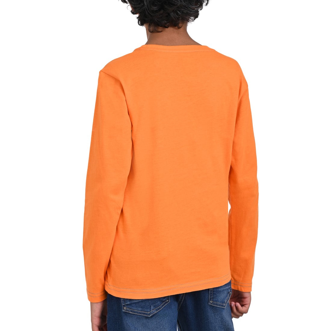 Playera Yale Boys Cuello redondo 6961 Naranja