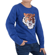 Sudadera Yale Boys Fit 7084 Azul Francia