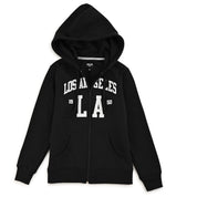 Sudadera Yale Boys con gorro y cierre A083 Negra