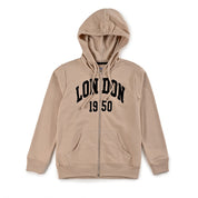 Sudadera Yale Boys con gorro y cierre A083 Arena