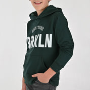 Sudadera Yale Boys con gorro A083 Verde