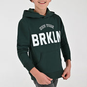 Sudadera Yale Boys con gorro A083 Verde