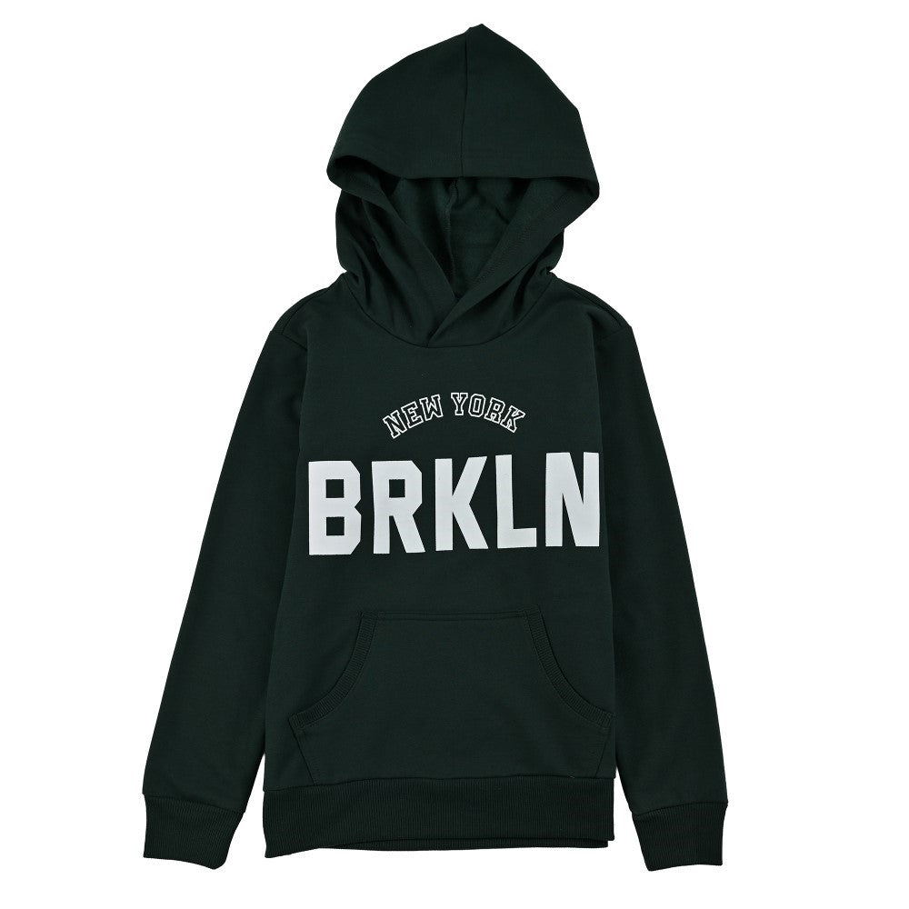 Sudadera Yale Boys con gorro A083 Verde
