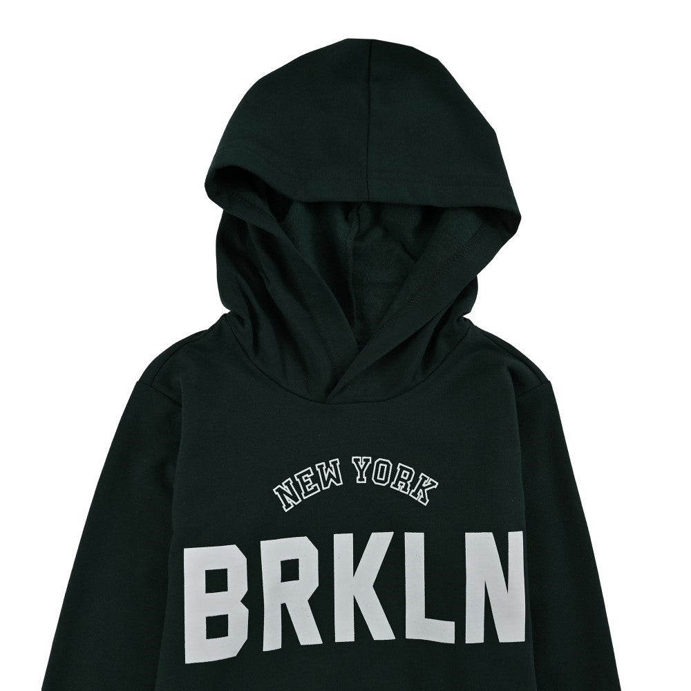 Sudadera Yale Boys con gorro A083 Verde