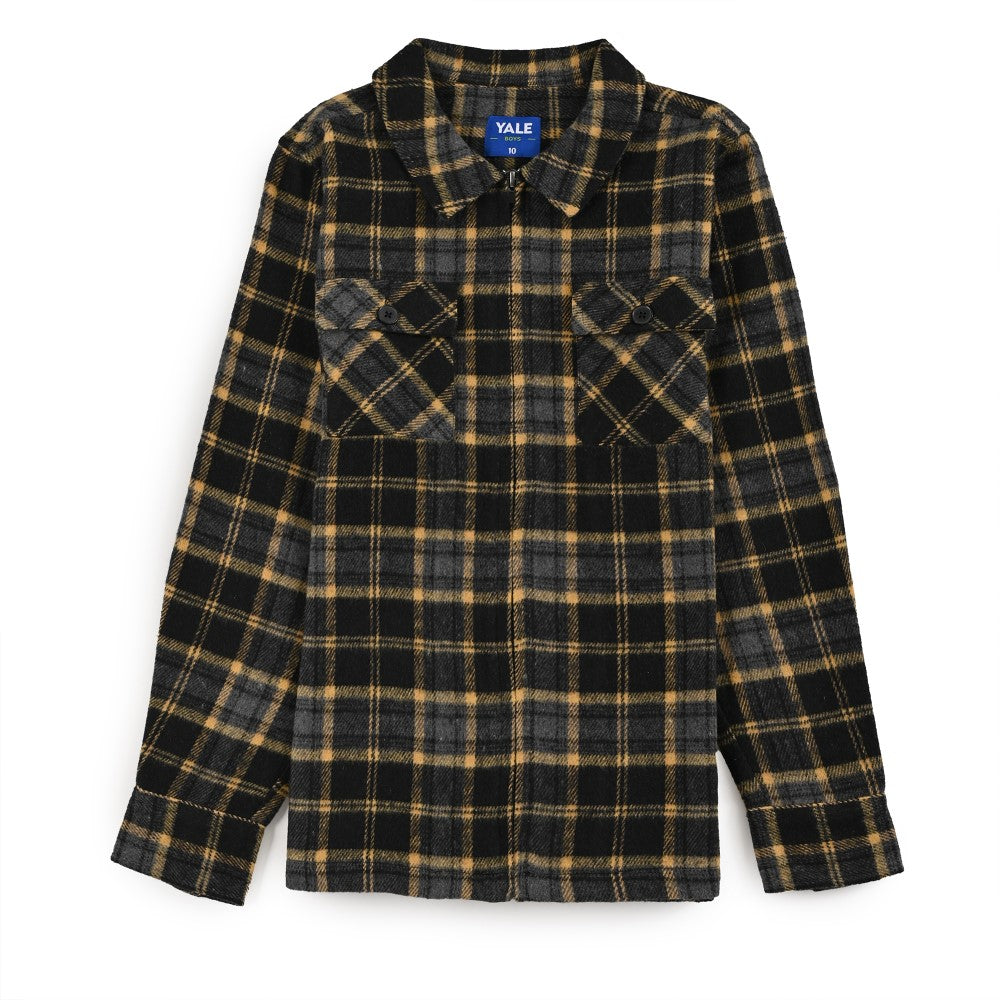 Chamarra Yale Boys 6902 Gris Oxford