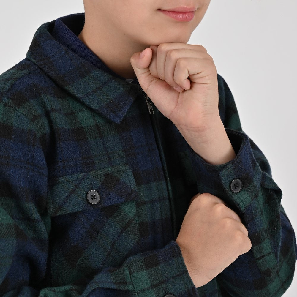 Chamarra Yale Boys 6902 Azul Zafiro