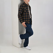 Chamarra Yale Boys 6902 Negra