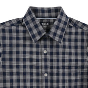 Camisa Yale Boys Manga Corta Regular Fit 8116 Azul Marino