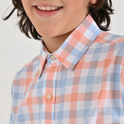 Camisa casual Yale Boys Manga corta 7701