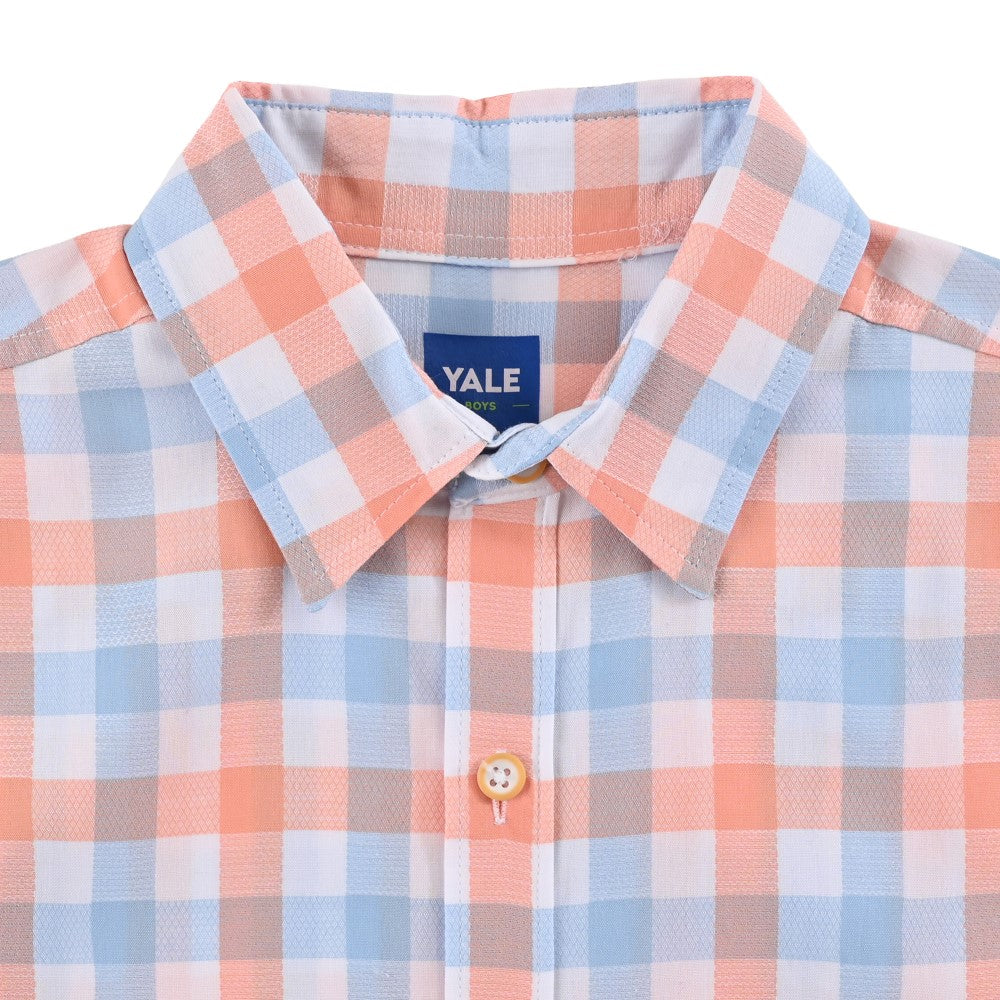 Camisa casual Yale Boys Manga corta 7701