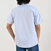 Camisa casual Yale Boys Manga corta 7697 Azul Cielo