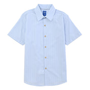 Camisa casual Yale Boys Manga corta 7697 Azul Cielo
